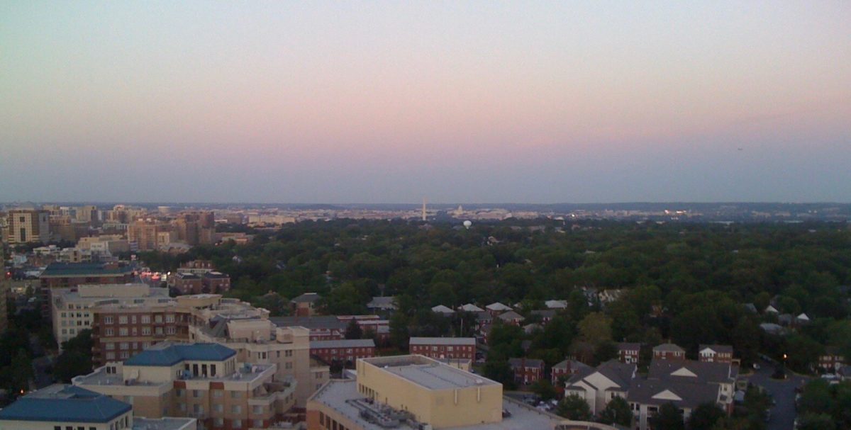 A $52k View with just a bit of Lifestyle Creep. This was shot from my apartment rooftop, looking out over the city.