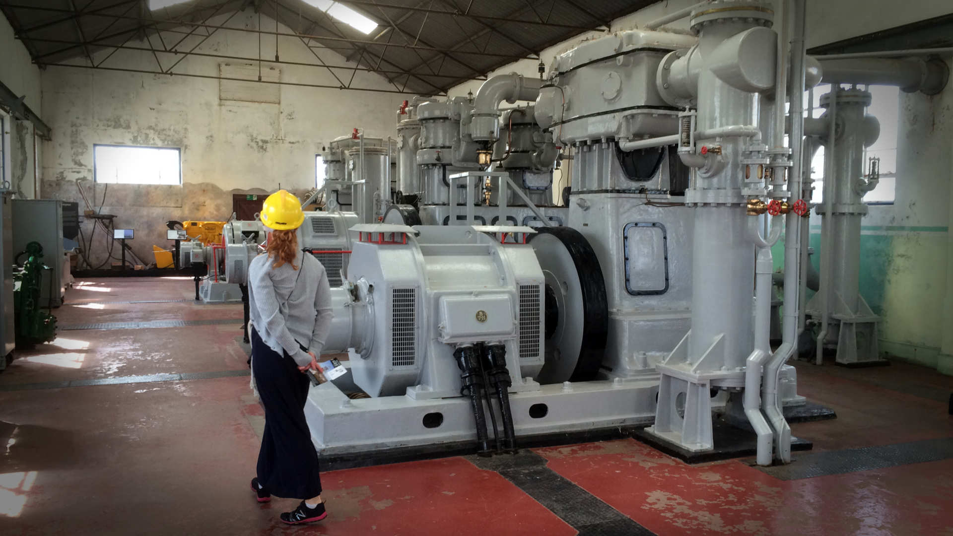 Factory work has been a source of major reductions in poverty around the world in the last century, but does it provide a purpose of work? This shot from our visit to Geevor Tin Mine in the UK.