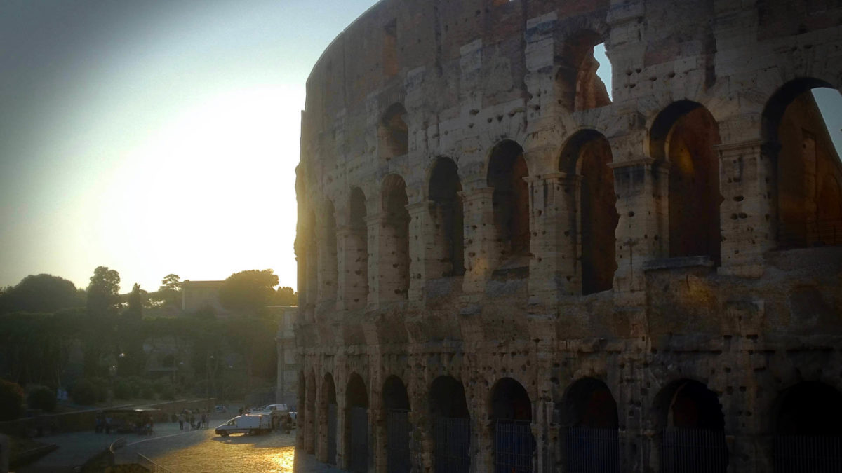 If there was ever a place to contemplate the purpose of work and creation, to ask "why do people work?", it's in the ruins of Ancient Rome.