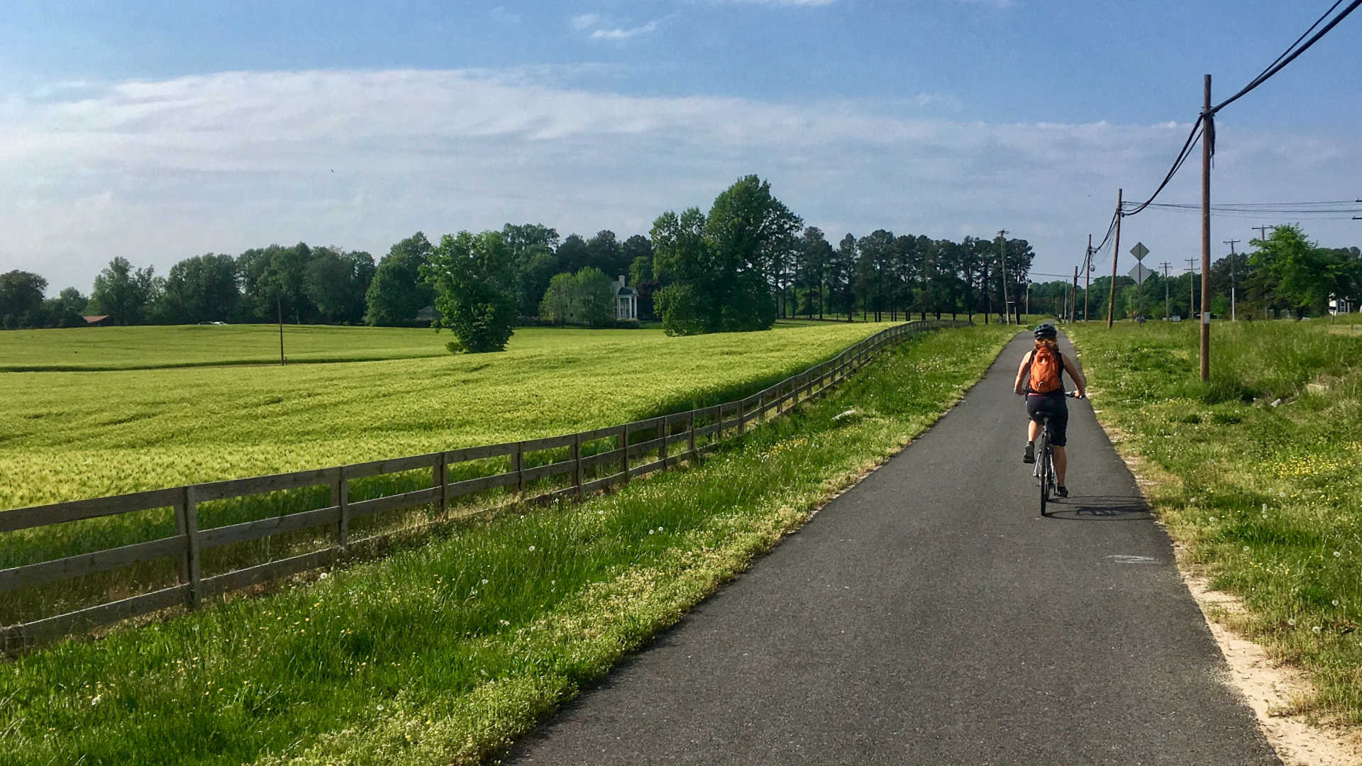 Biking Virginia's Capital Trail is a great excuse to get outside!