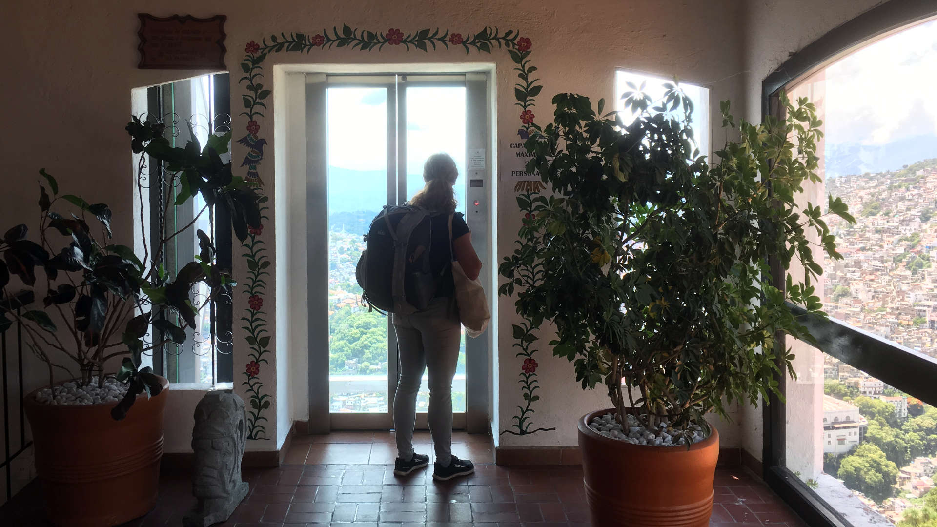 One of our recent trips included visiting the gorgeous Mexican town of Taxco in the mountains, famed for its silver mining! Check out the town off in the distance of the window to the right!