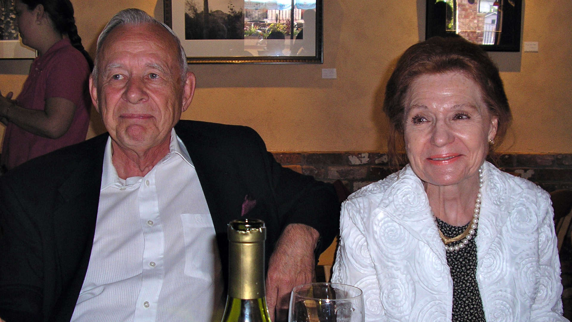 One of my favorite old photos of my grandparents (2006), celebrating my undergrad graduation in Wise, VA. Look at those proud, constrained smiles!