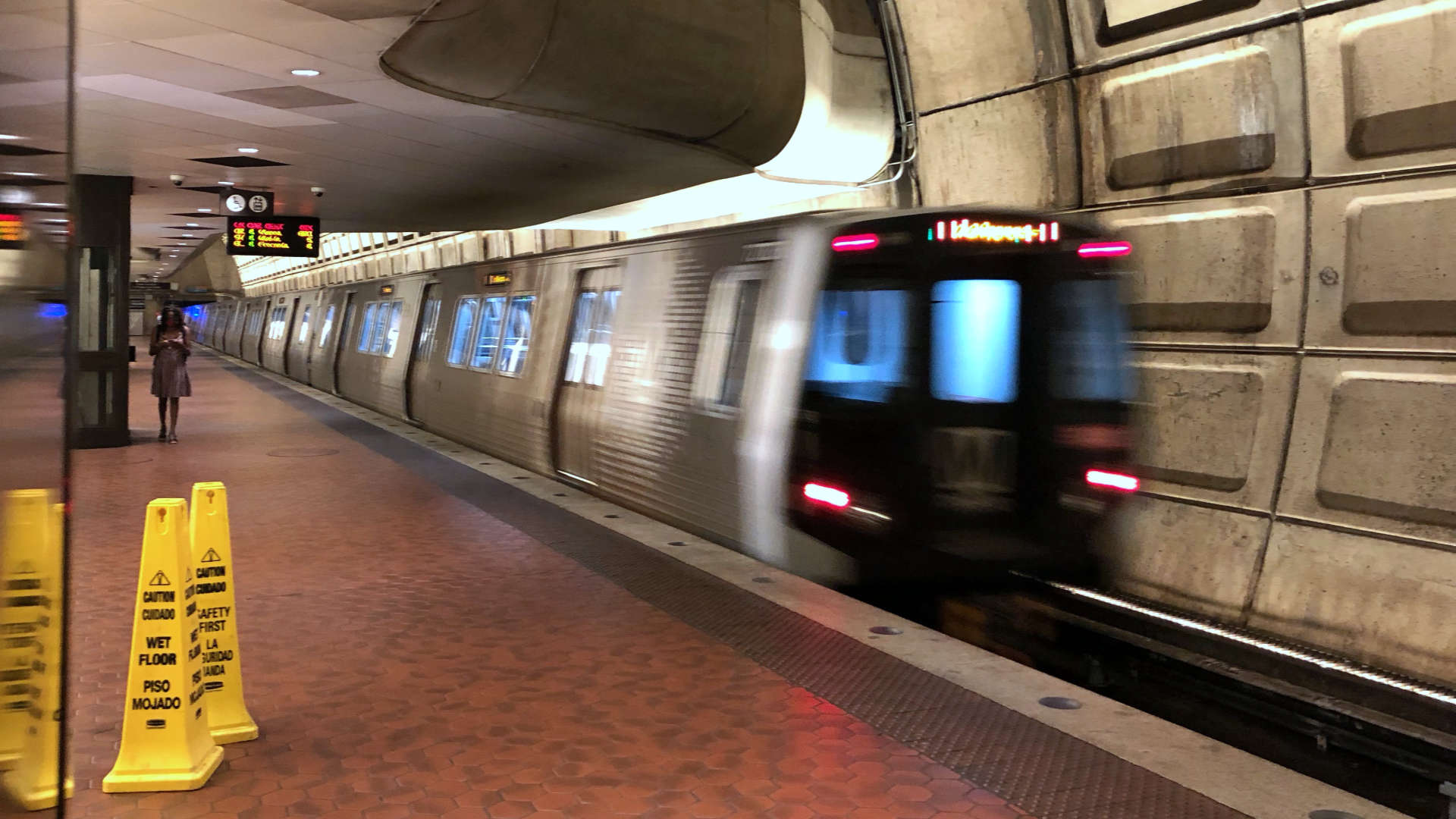 Great to back riding DC's metro!