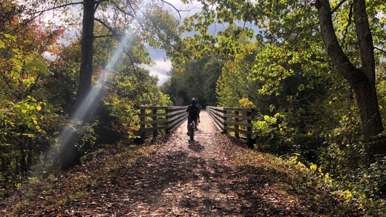 Something freedom offers: the ability to be inspired. Autumn called me to Appalachia for color, respite, and biking. So I went.