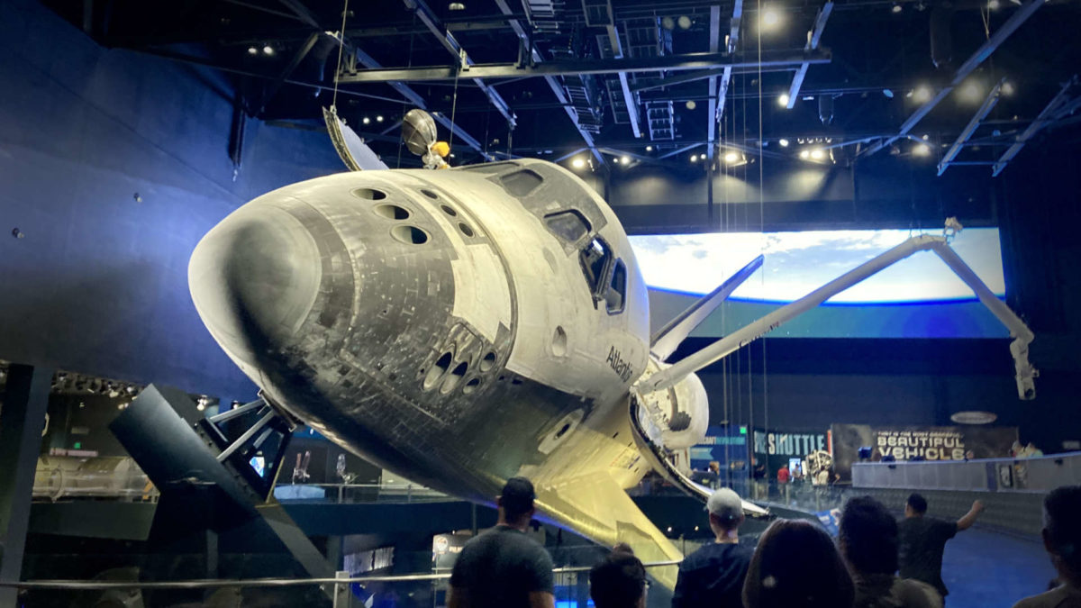 Space Shuttle Atlantis at Kennedy Space Center, Florida