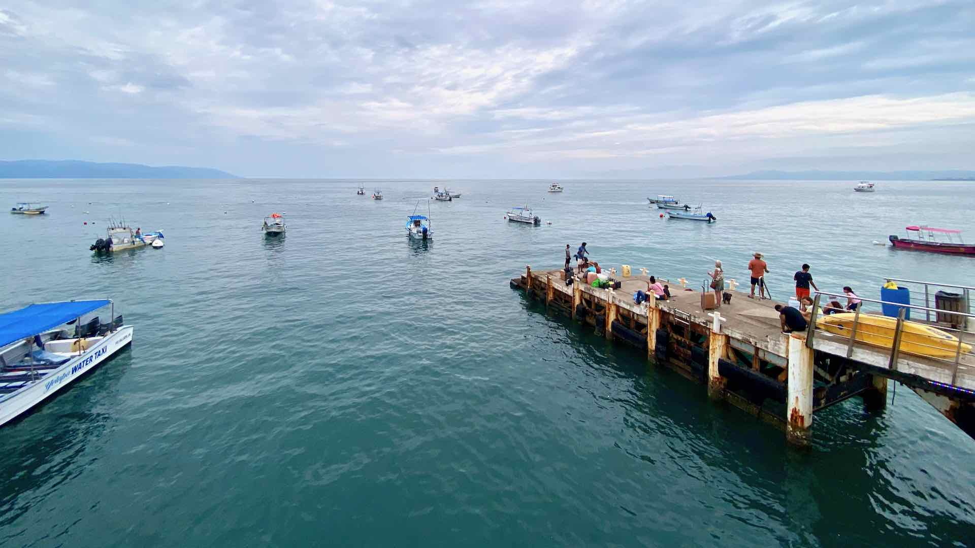 Some of the greatest parts of an adventure are simply experiencing the culture of a region. Puerto Vallarta's fishing heritage was on full display in its harbor.