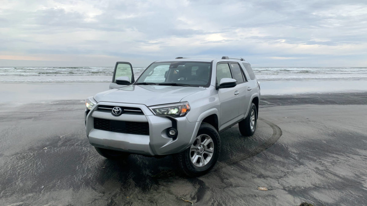 A rare opportunity—fairly safely off-roading on a beach in a rental. Thanks Washington!