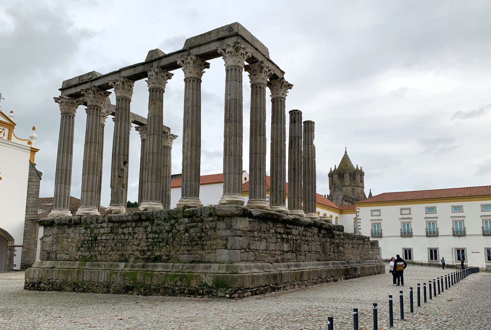 Évora's top highlight might be this fantastic Roman column structure.