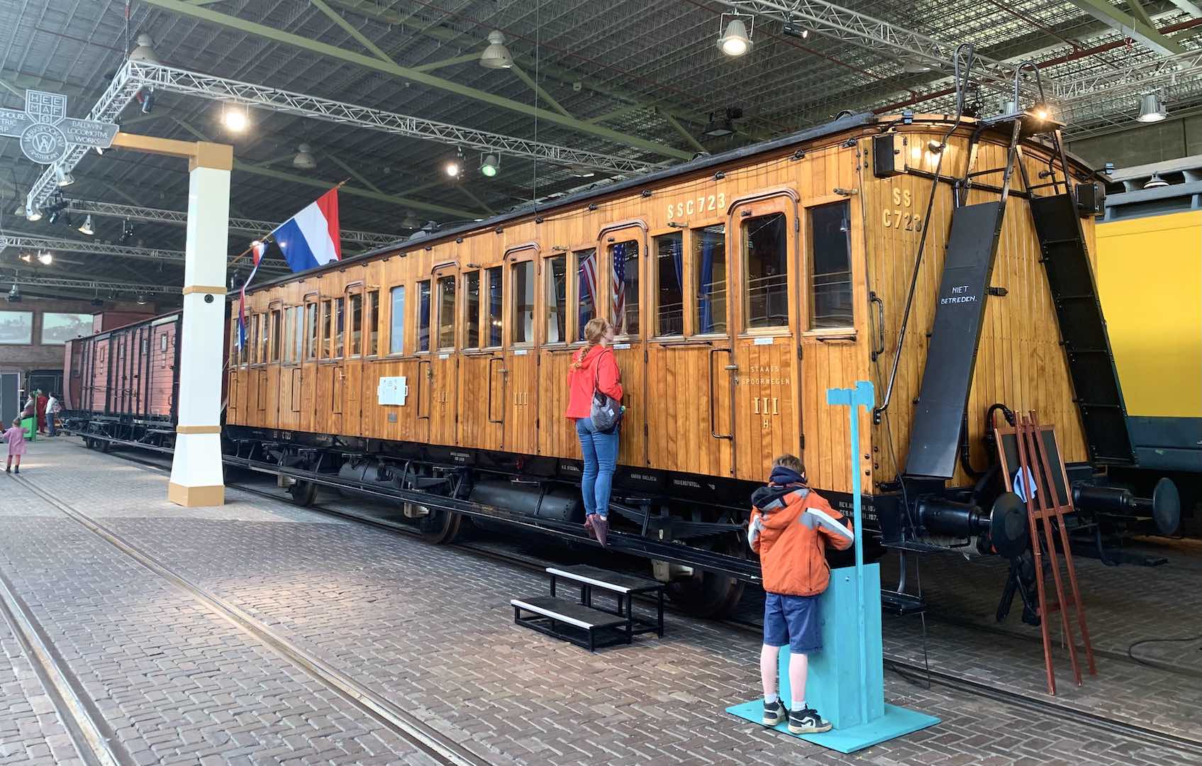 Utrecht's incredible railway museum had a huge range of trains from different eras, exhibits about the development of rail in the Netherlands, and so much more. We spent a full day here!