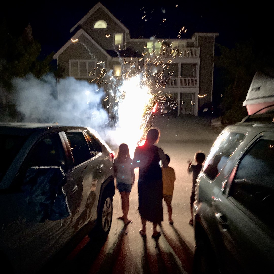We celebrated Independence Day on the 4th with friends and family in the Outer Banks.