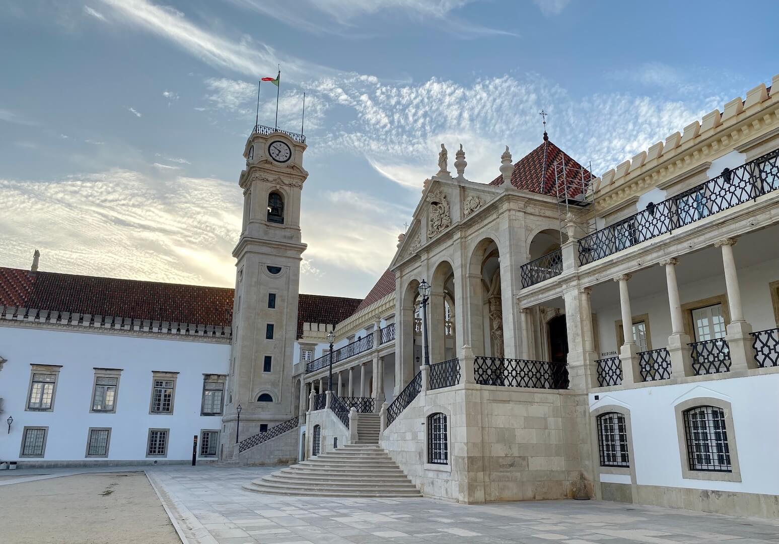 Touring Coimbra's famous university