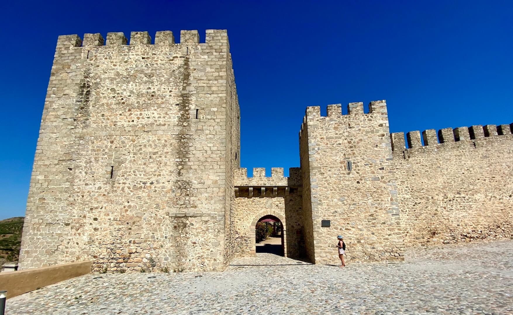 Poking around Elvas's 8th-century castle