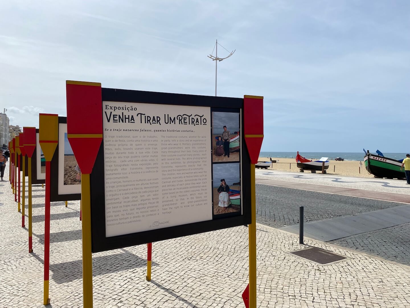 Learning about Nazaré's fishing history