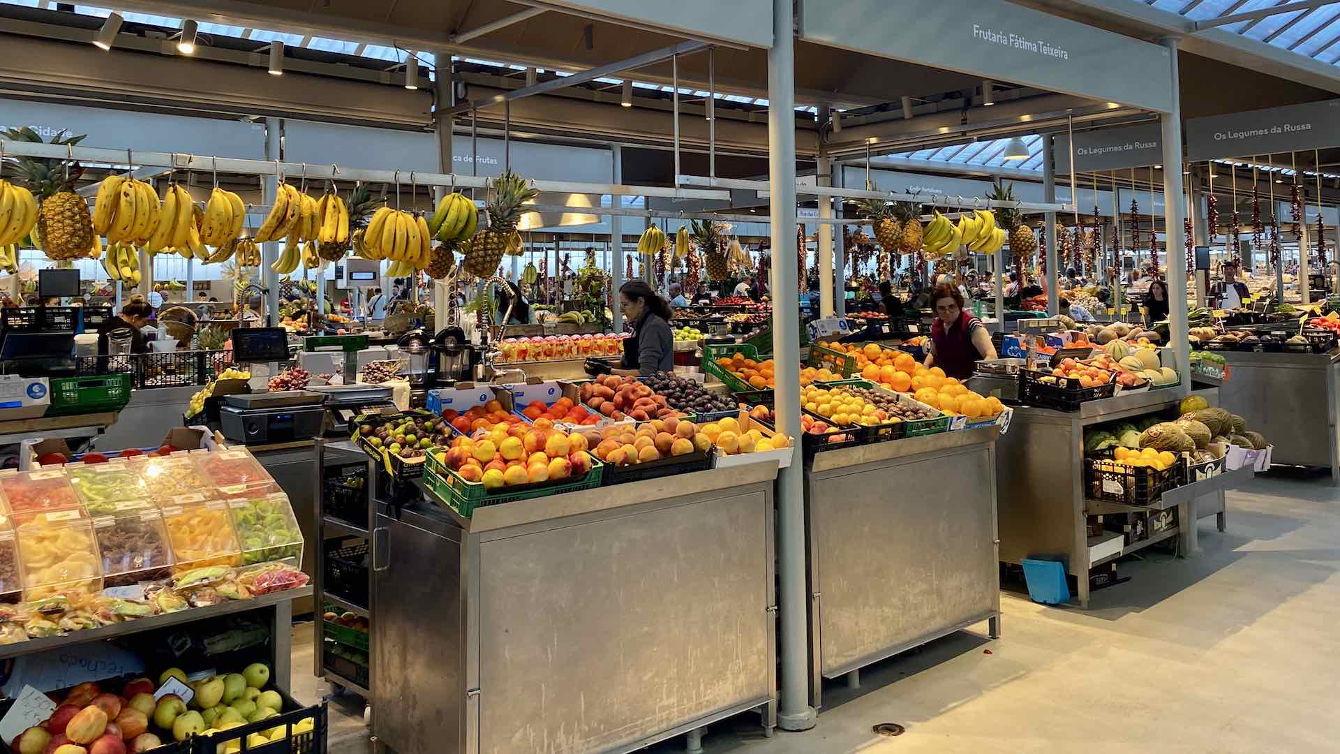 It certainly helps to have amazing access to fresh vegetables, fruits, breads, and more in every city. Central markets like this—and quality grocery stores—were a real treat!