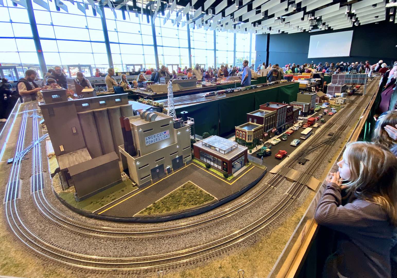 Easily one of Chris's favorite annual events—seeing all the miniature worlds of railroading imagination!