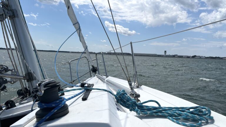 Our big adventure (and expense!) for the month—sailing!