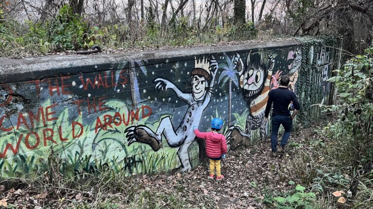 We spent some time finding the wild things out in the wilderness with friends!