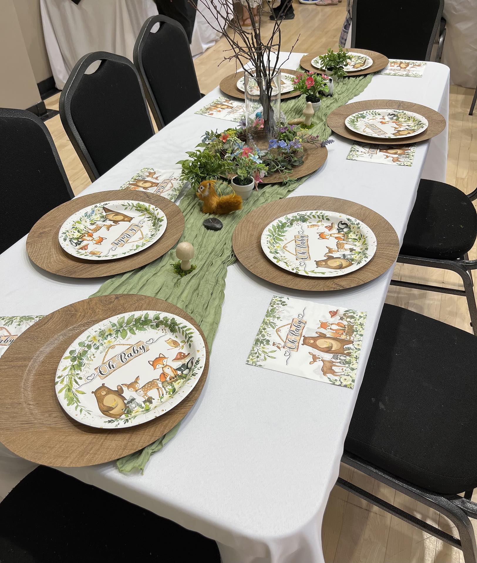 Jenni's mother and relatives in Northern Virginia insisted on throwing her a baby shower; the decor was cute and she did NOT receive an overwhelming amount of stuff for our little place. Lovely!